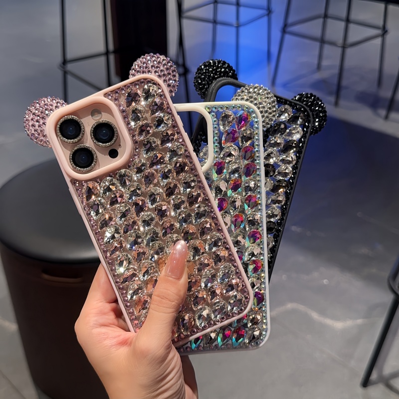 【满钻系列】轻奢米奇闪钻适用于iPhone16promax/15/14手机壳