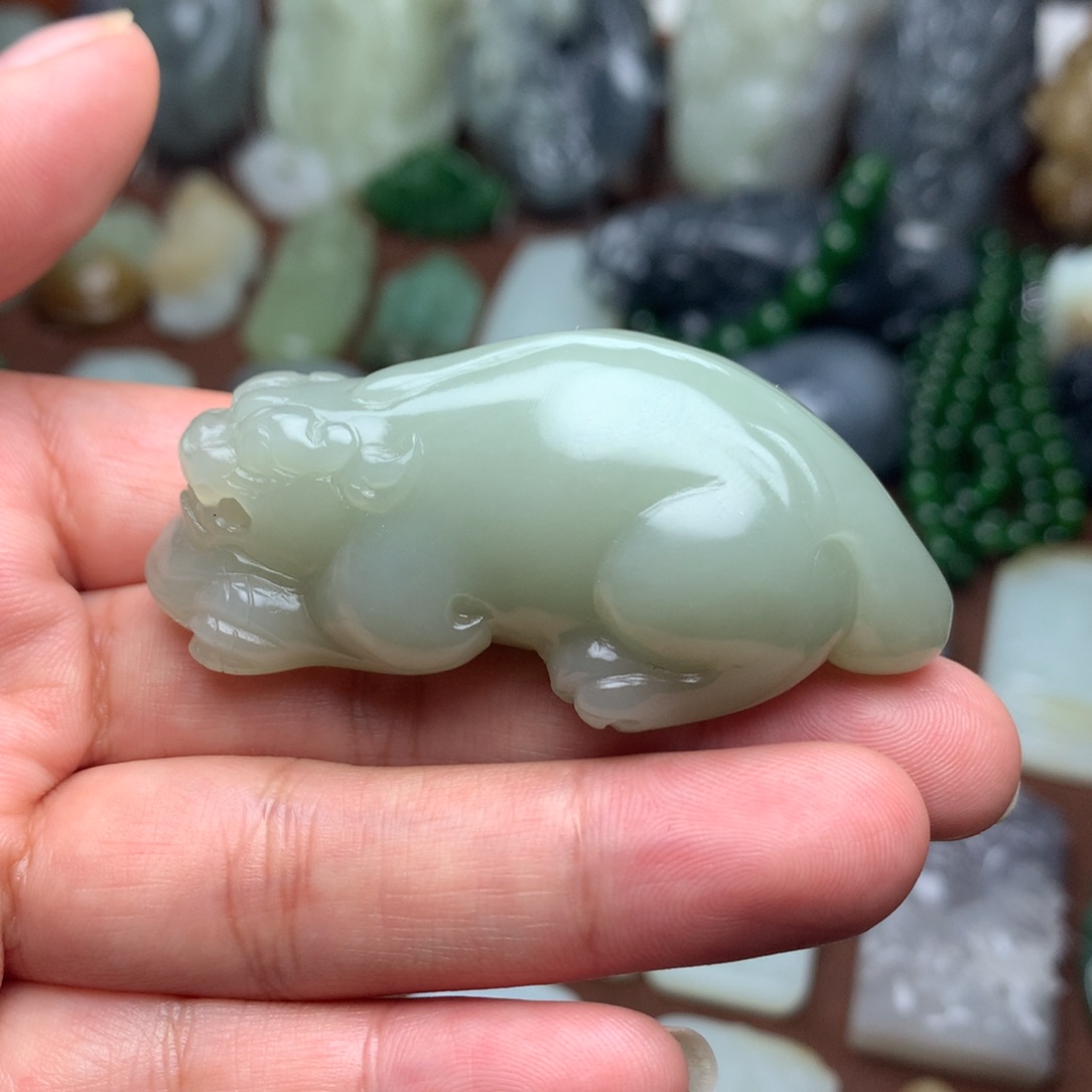 和田玉挂件未镶嵌