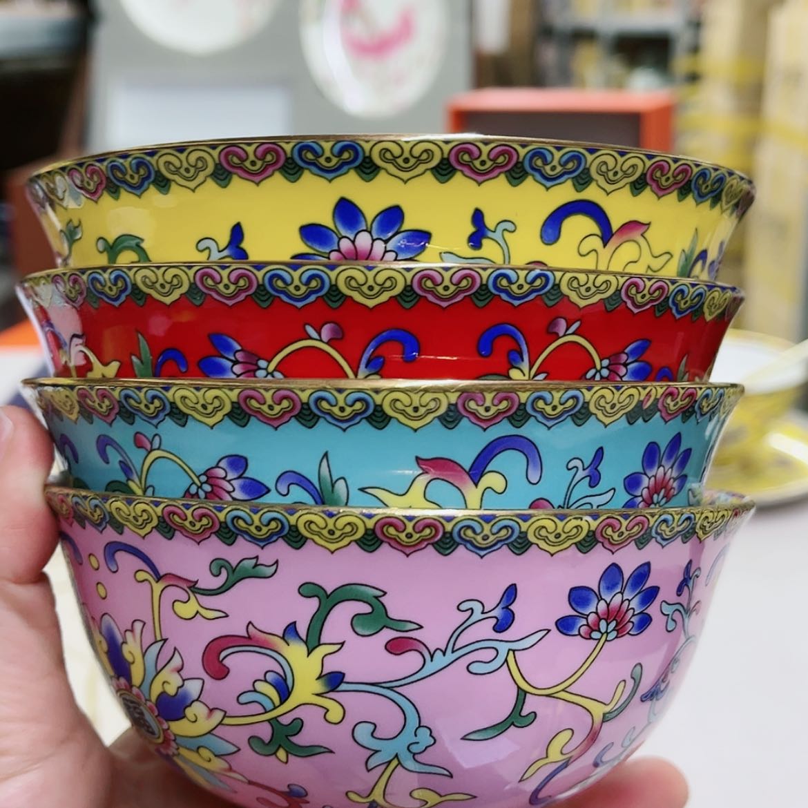 【闪购商品】珐琅5寸4个……………………