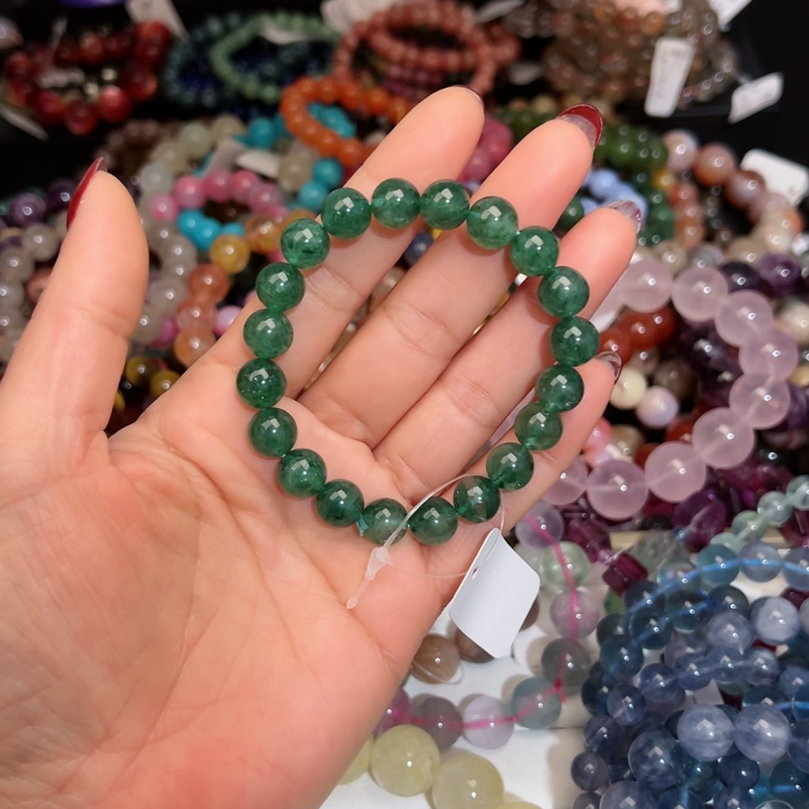 【闪购商品】烟晶手链银S925镶嵌困***0461