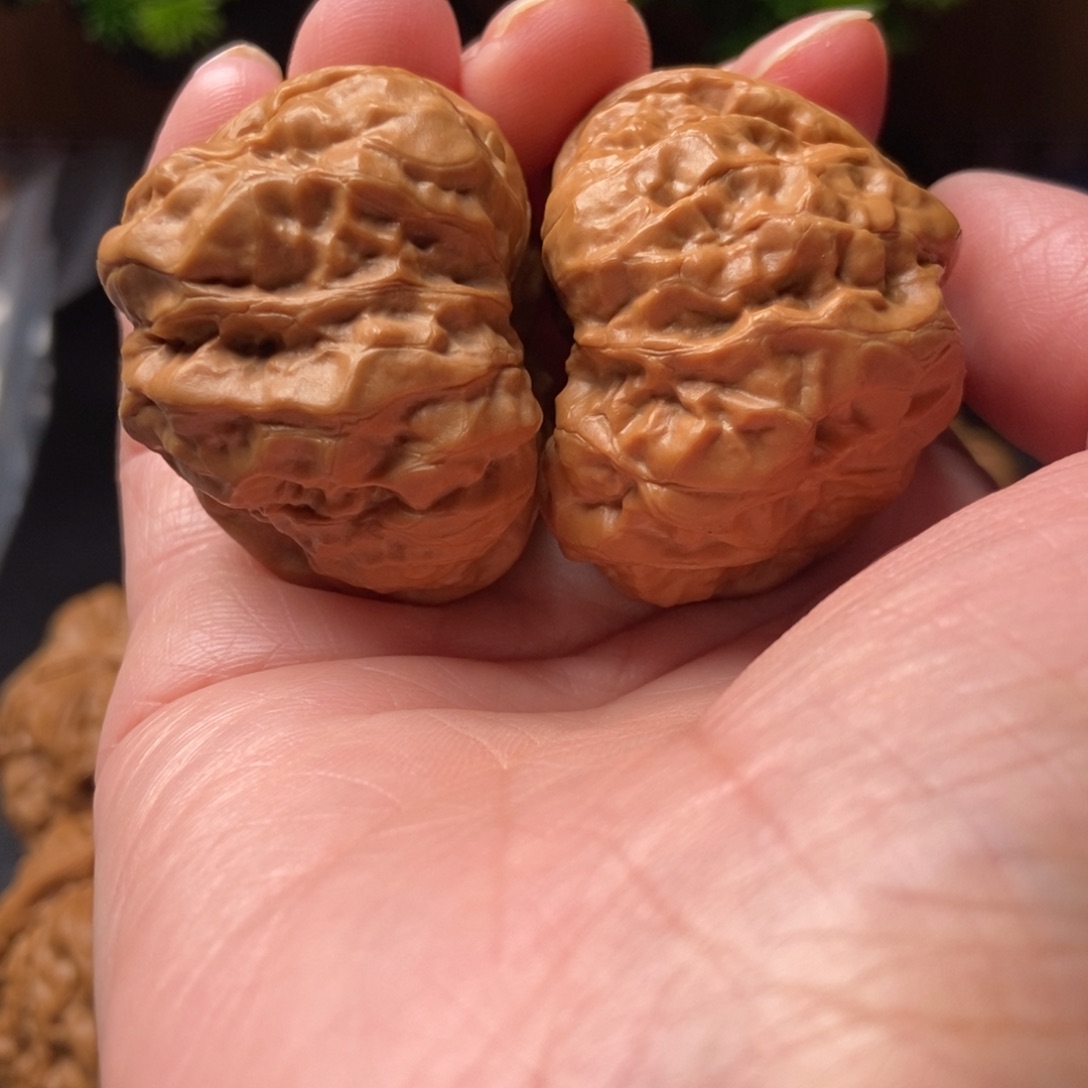 思***厚把件文玩核桃蛤蟆头