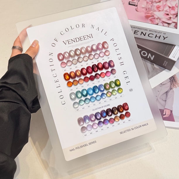  整套【暮色辰光】玻璃珠猫眼36色甲油胶15g