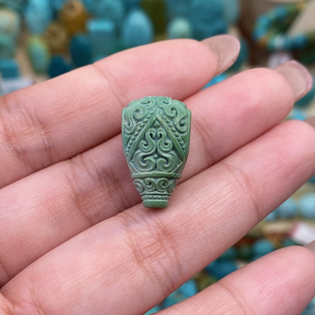 绿松石珠宝奇石未镶嵌