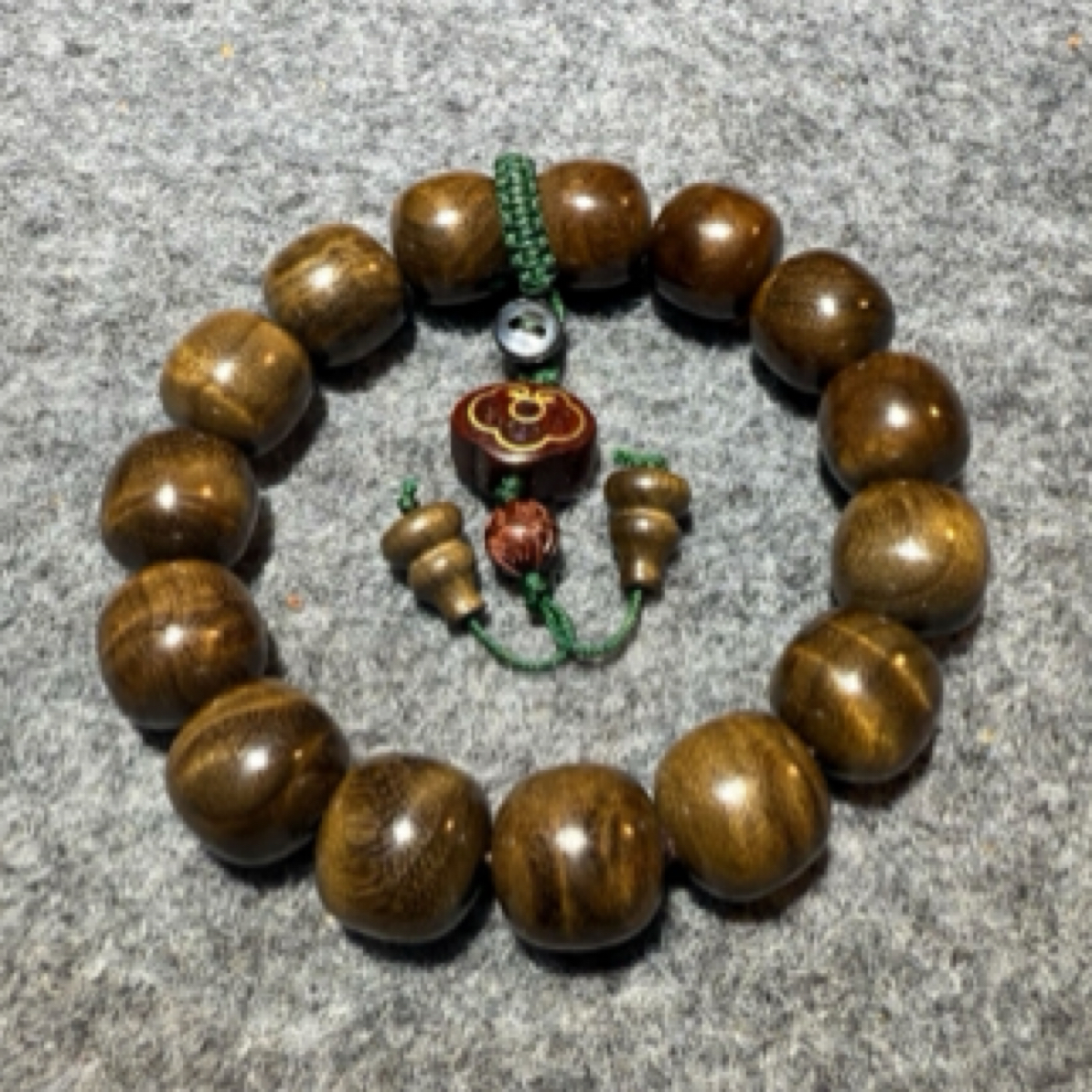 阴沉金丝楠木老型15mm/16mm桶珠