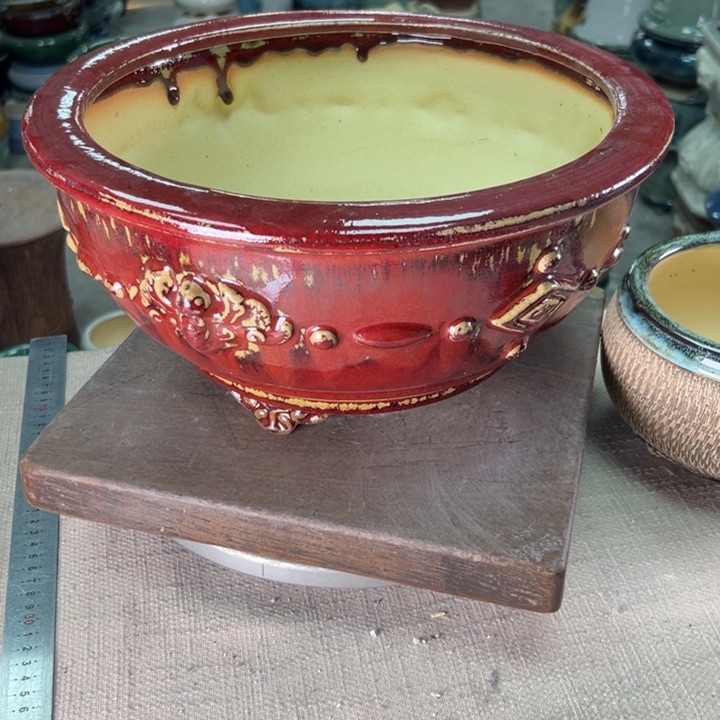 泳坤堂石湾盆陶瓷