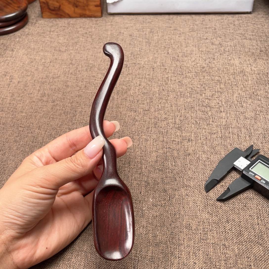 檀香紫檀（小叶紫檀）茶铲