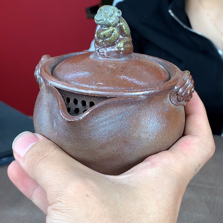 紫砂柴烧纯自然柴烧