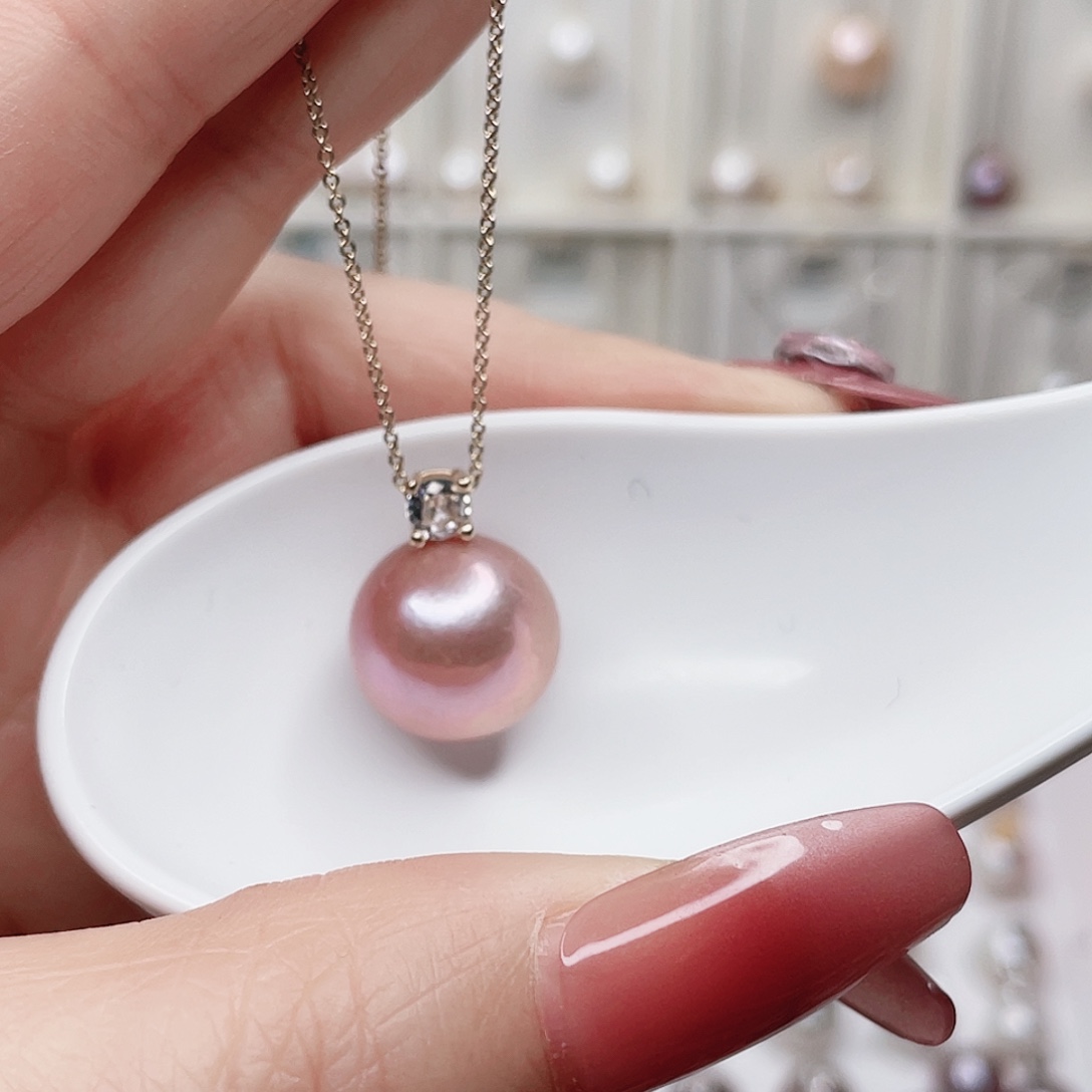 吊坠(赠链)淡水珍珠合金