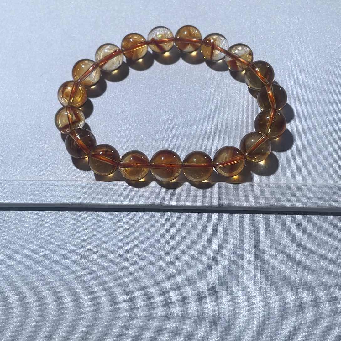 黄晶手链未镶嵌爱*多