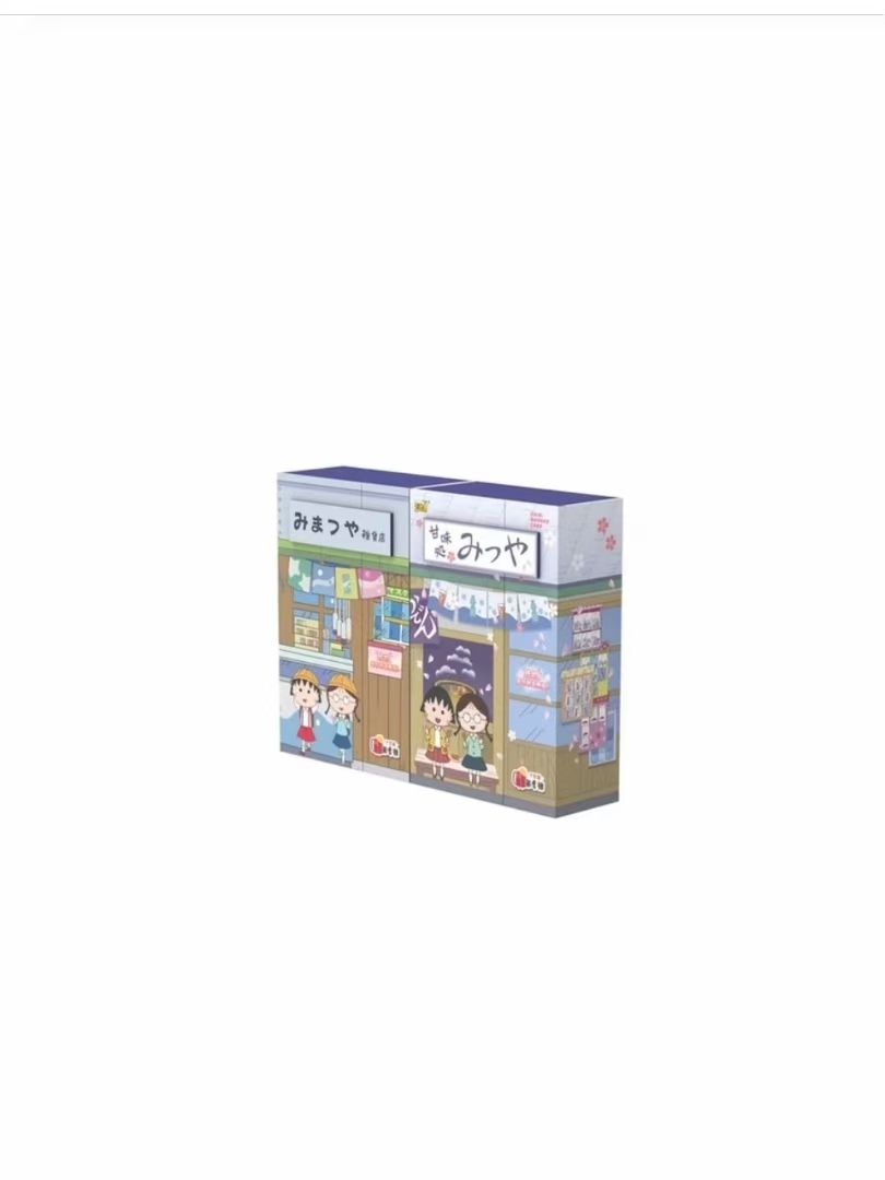 卡游正版授权正樱桃小丸子-每日福卡-时光小店7日装第1弹