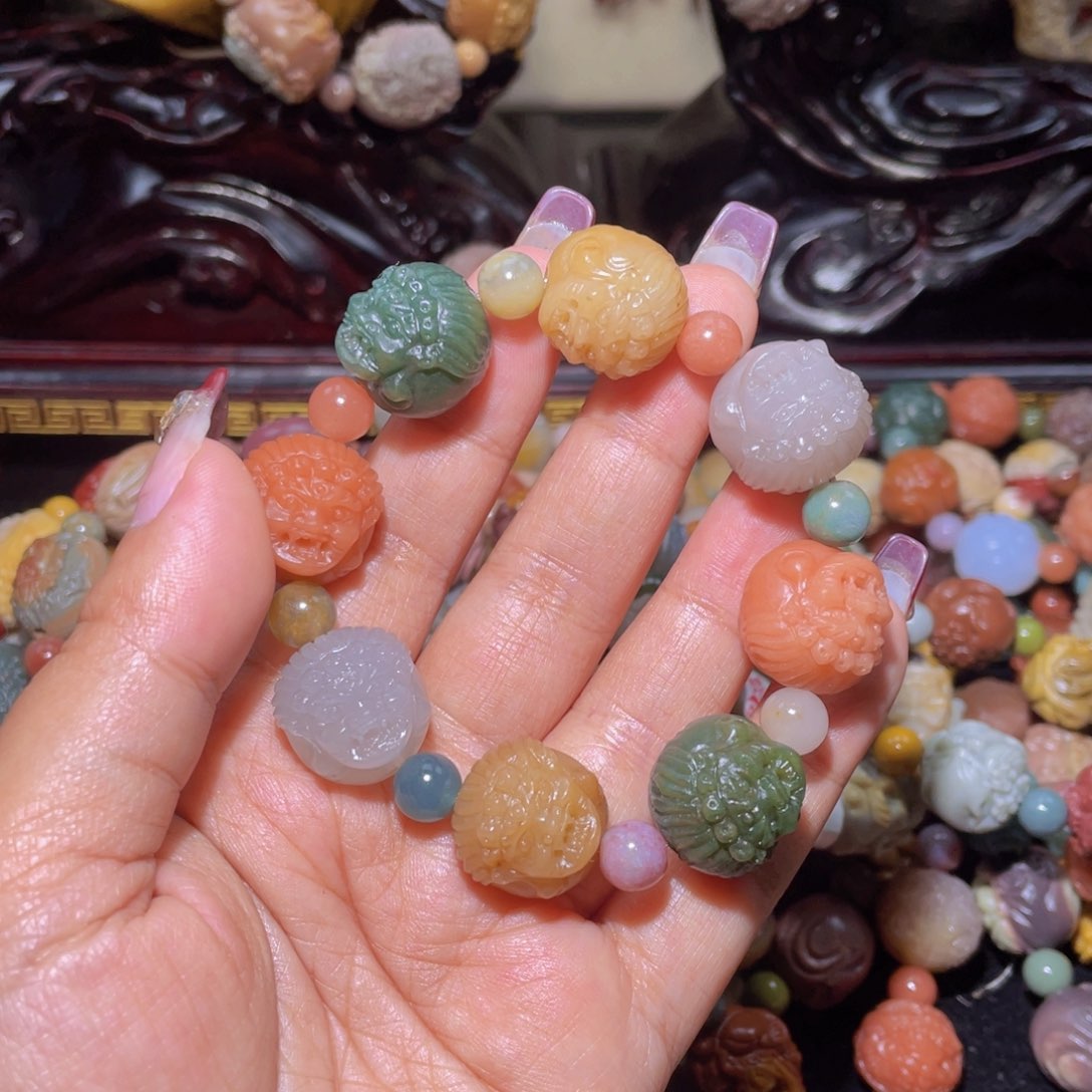 石英质玉手链未镶嵌