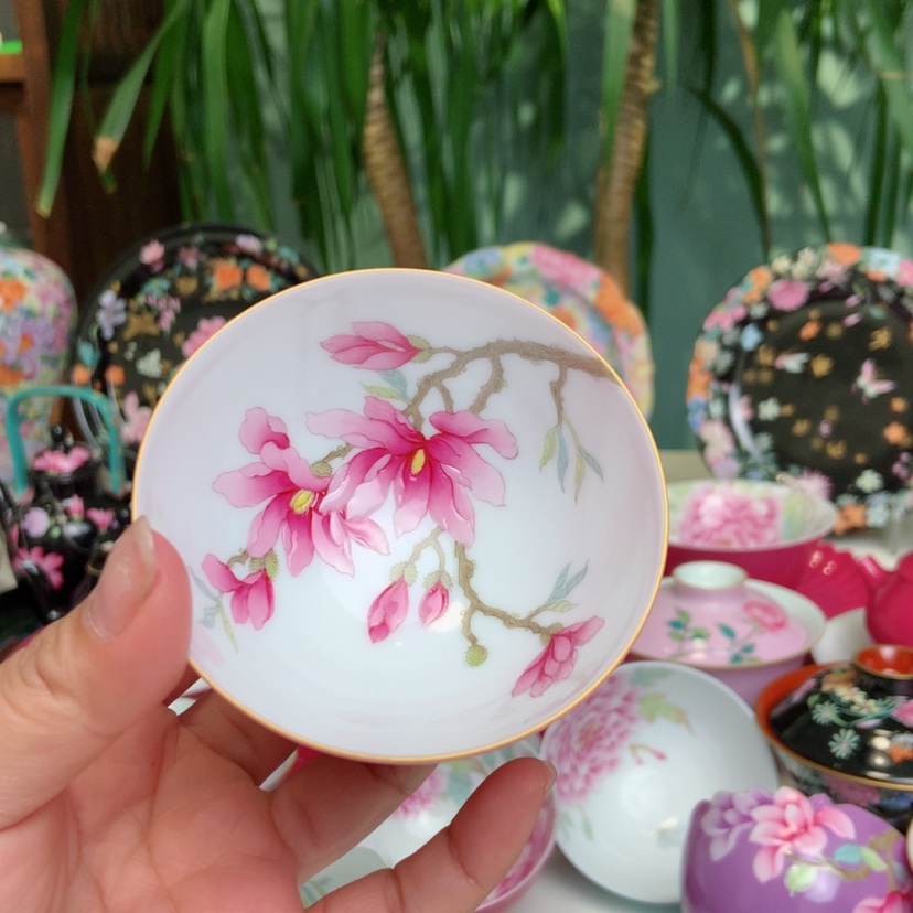 【闪购商品】景德镇陶瓷玉兰花盛开