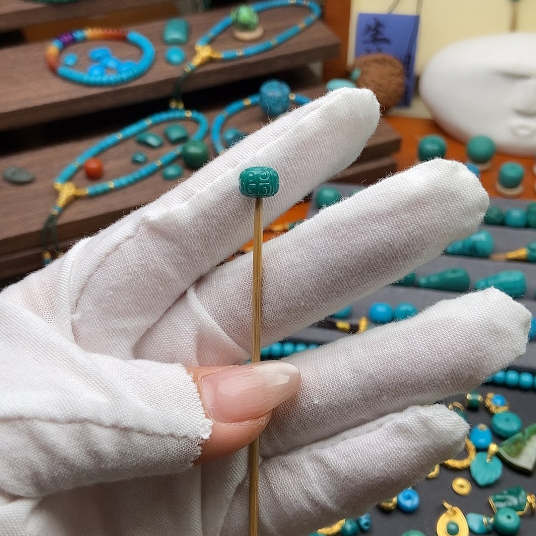 绿松石未镶嵌绿松石配饰h