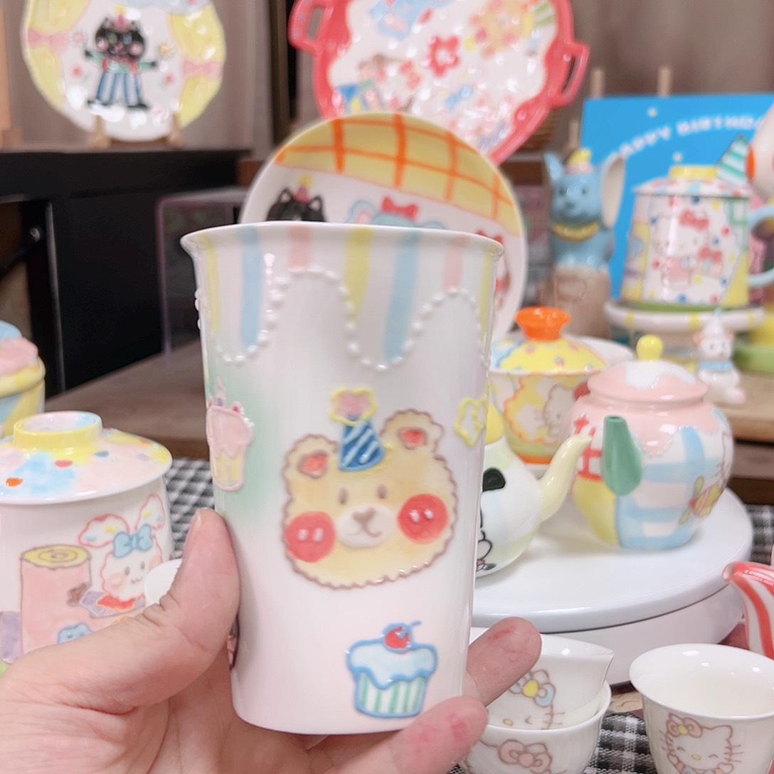 可爱陶瓷高温手作