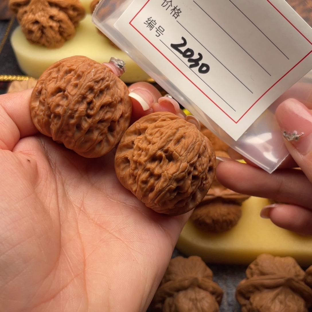 文玩核桃吊坠2030号38磨盘