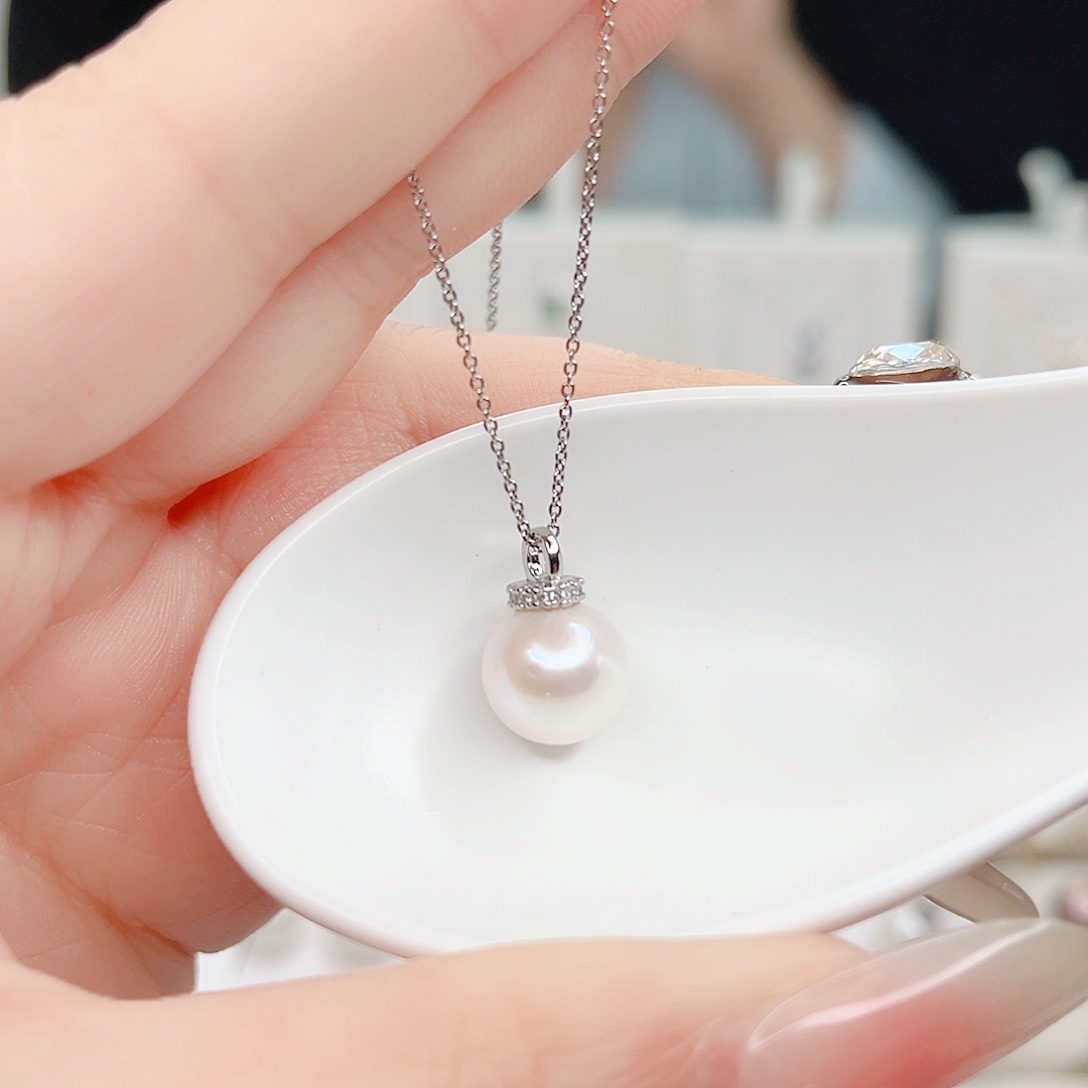 淡水珍珠合金吊坠(赠链)