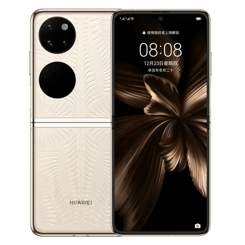 95新 Huawei/华为 华为折叠p50pock手机 艺术版