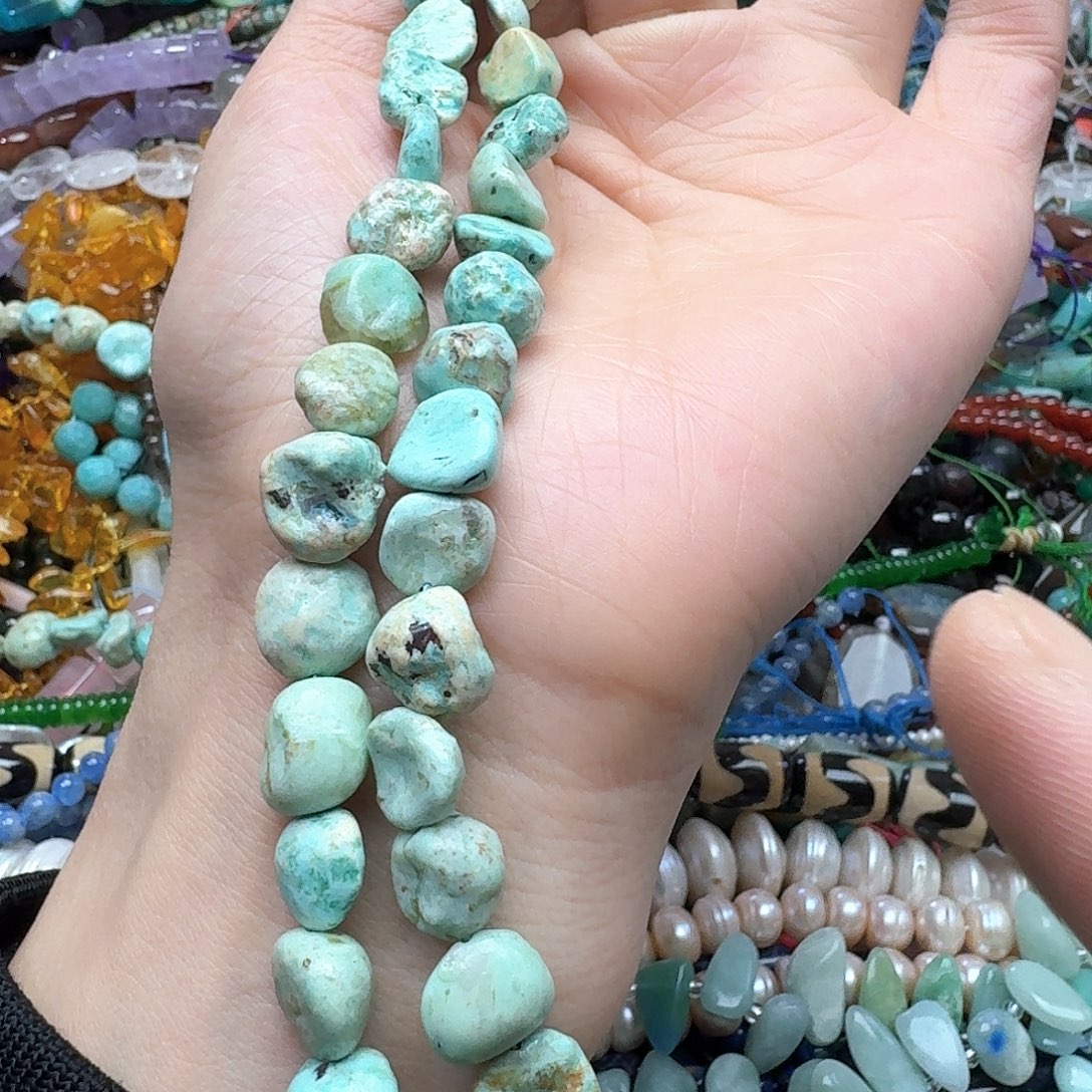 玛瑙/玉髓合金珠宝半成品一条10mm秘鲁松