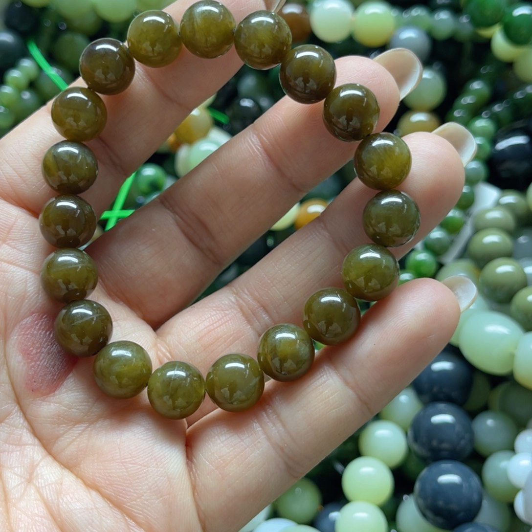 和田玉手链未镶嵌