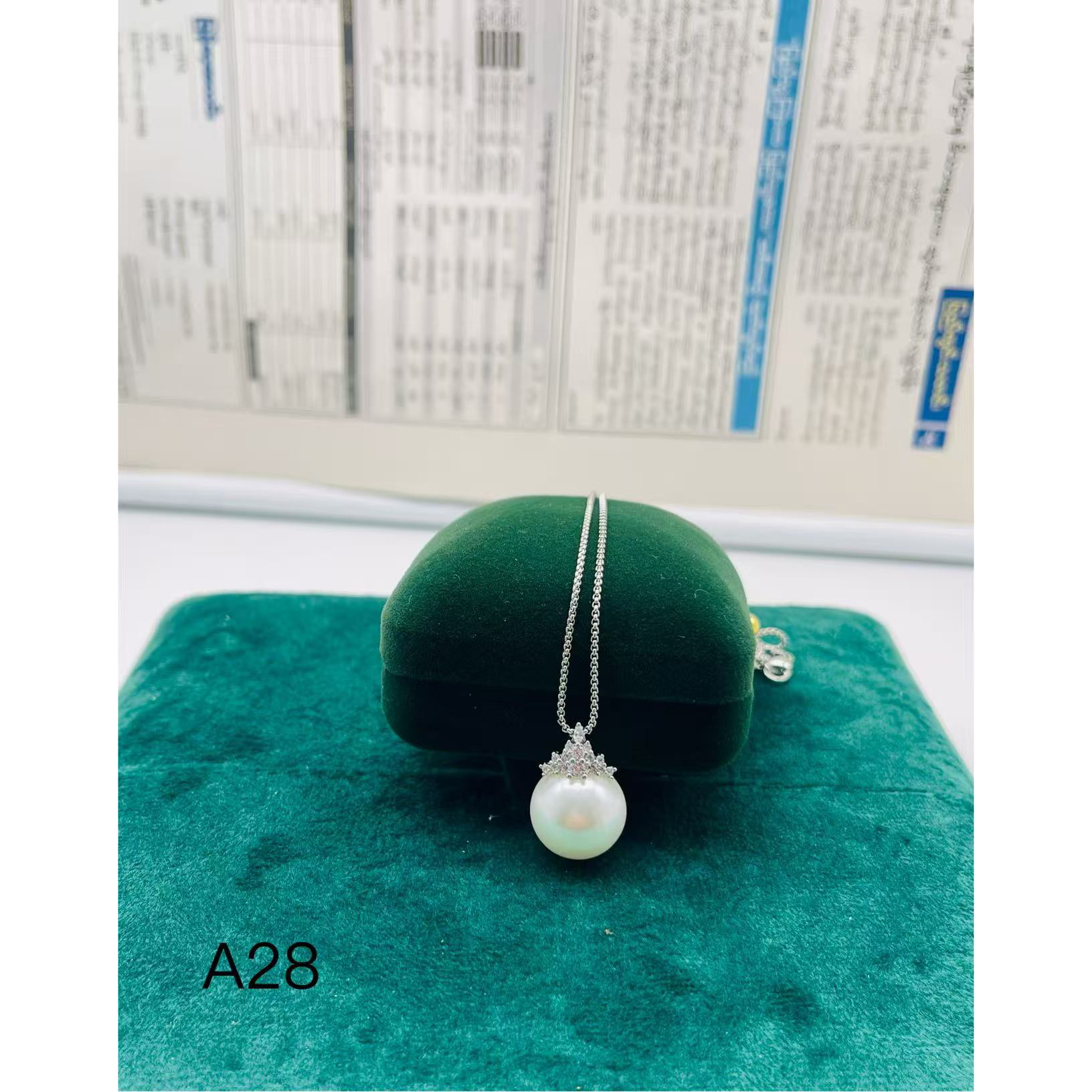 （双双甄选） A28精美时尚美人珠链约16mm 多样性发货