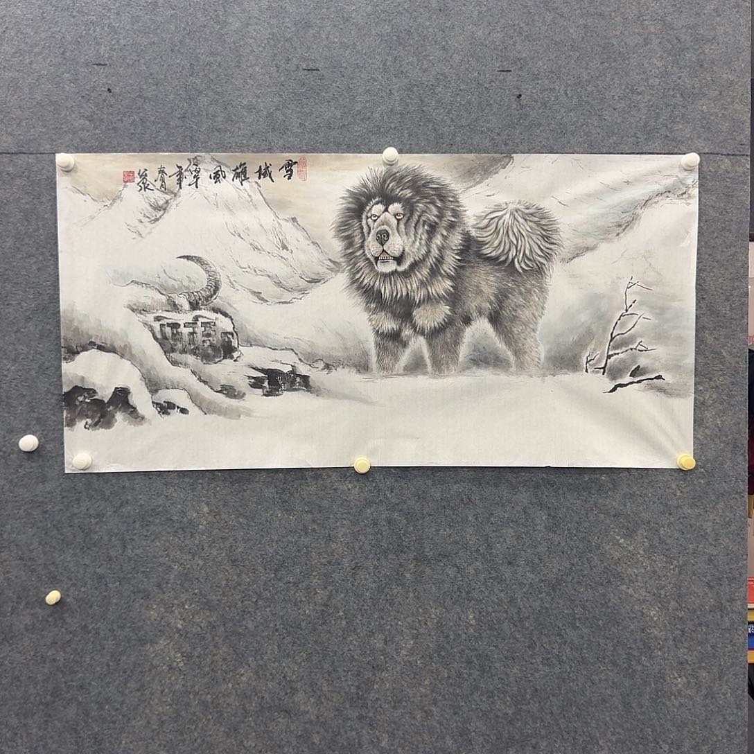 国画国画纯手绘制