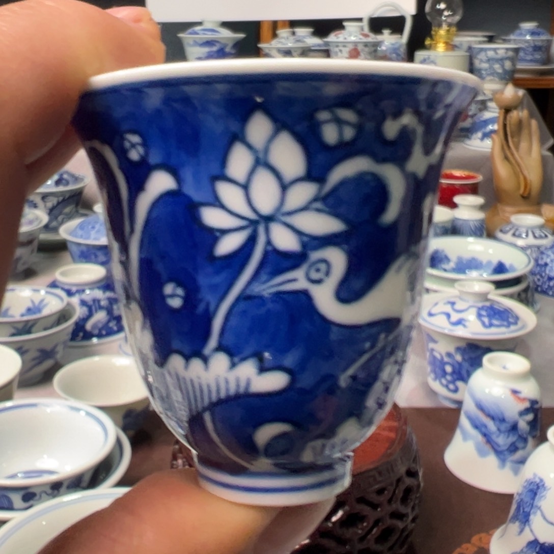 摆件景德镇青花陶瓷