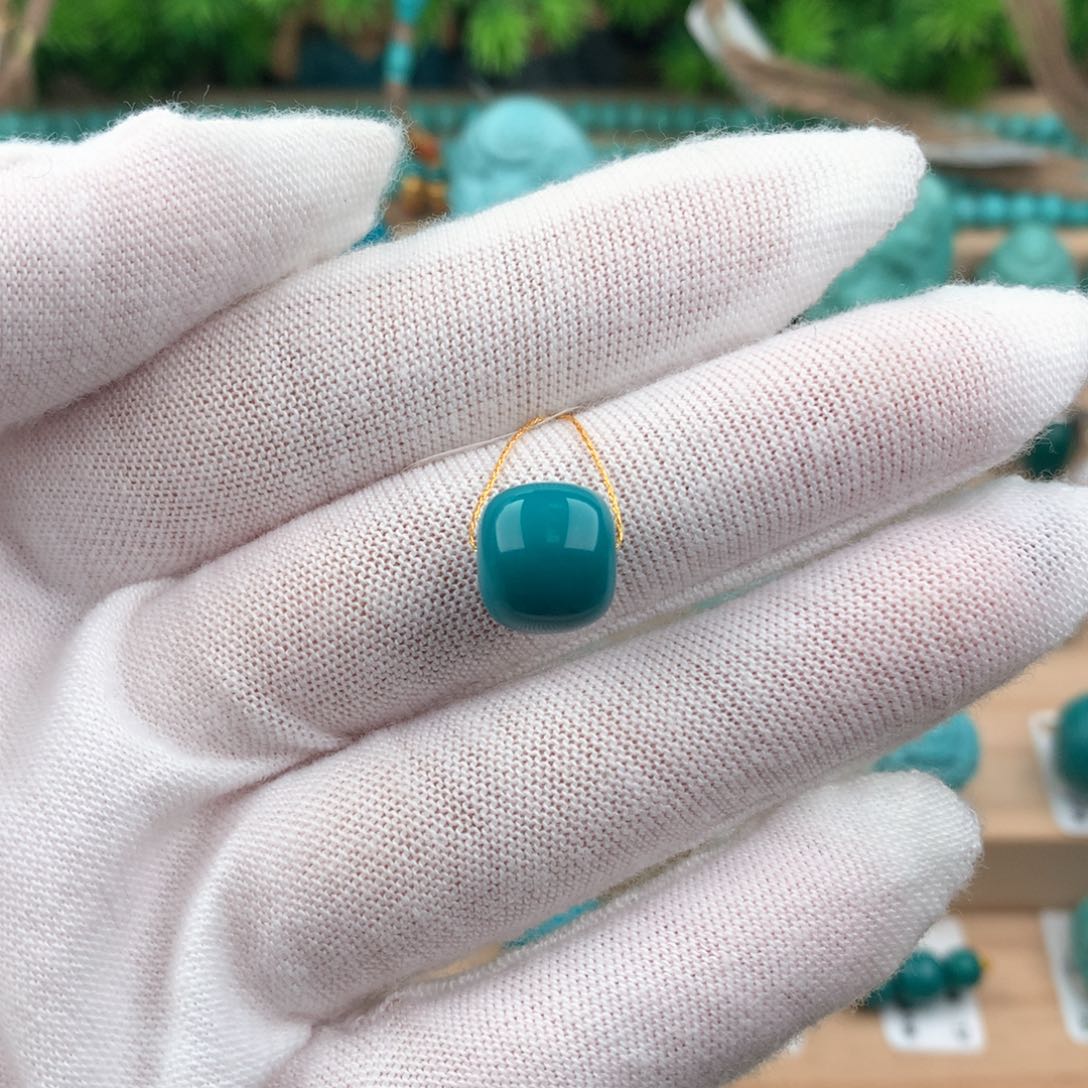 绿松石配饰未镶嵌11*10