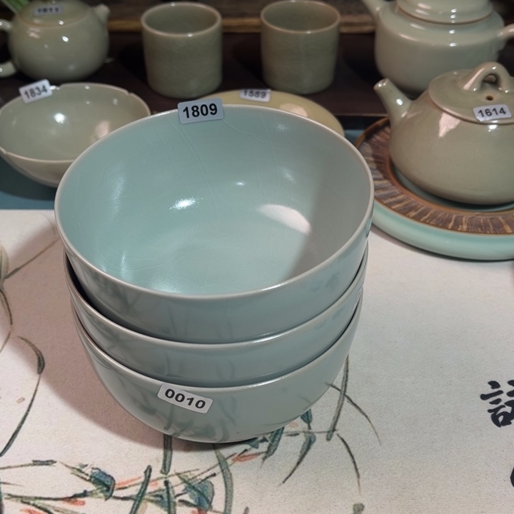 汝瓷1809 青鸾汝瓷汝州发货