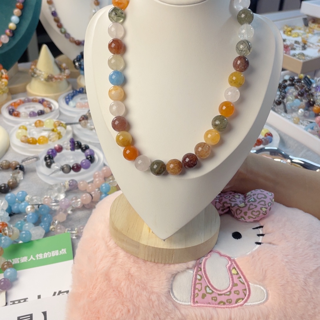 水晶银S925镶嵌手链