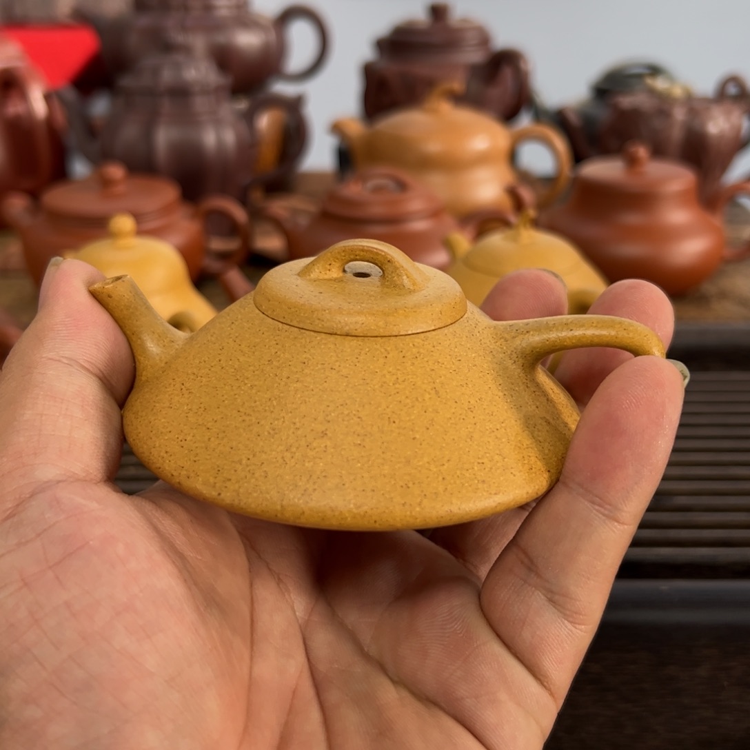 沙***文紫砂茶壶全手制作