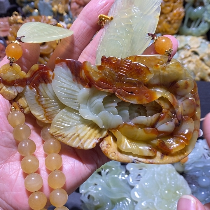 岫玉岫玉吊坠未镶嵌