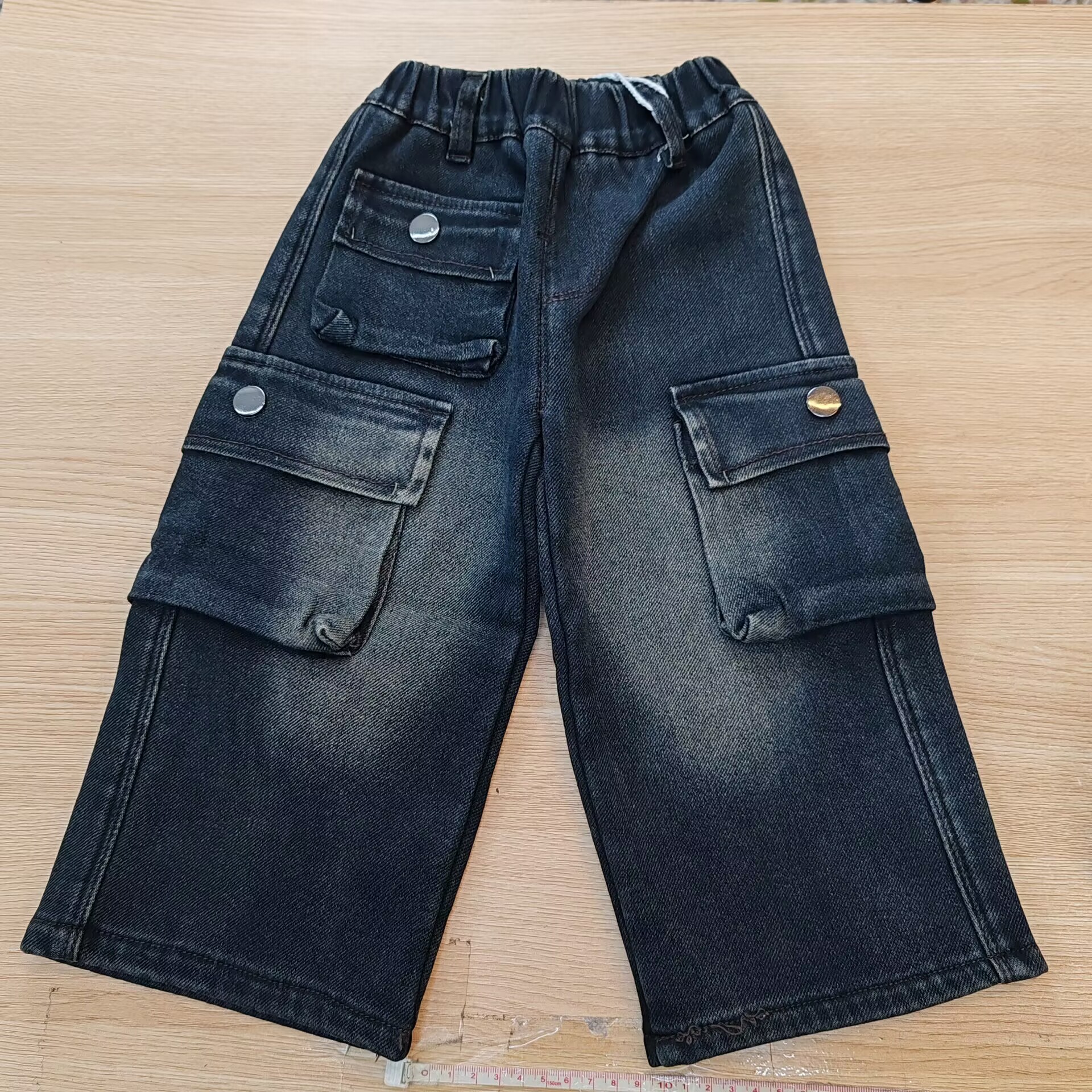 米妈家儿童阔腿加绒裤