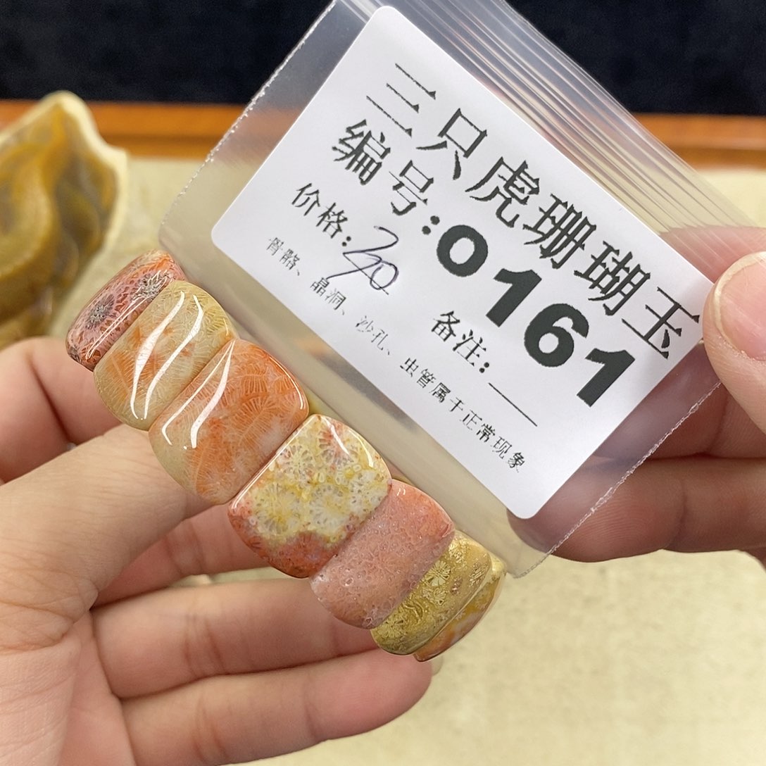 硅化珊瑚（珊瑚玉）1未镶嵌做*