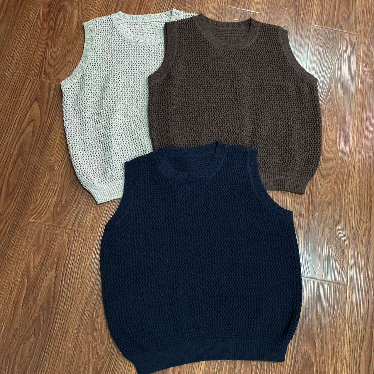 【那尚新品】人手必备早秋百搭针织马甲