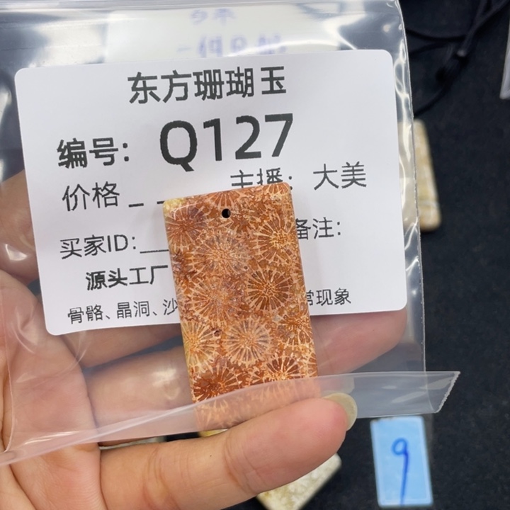 ****h硅化珊瑚（珊瑚玉）合金颈饰
