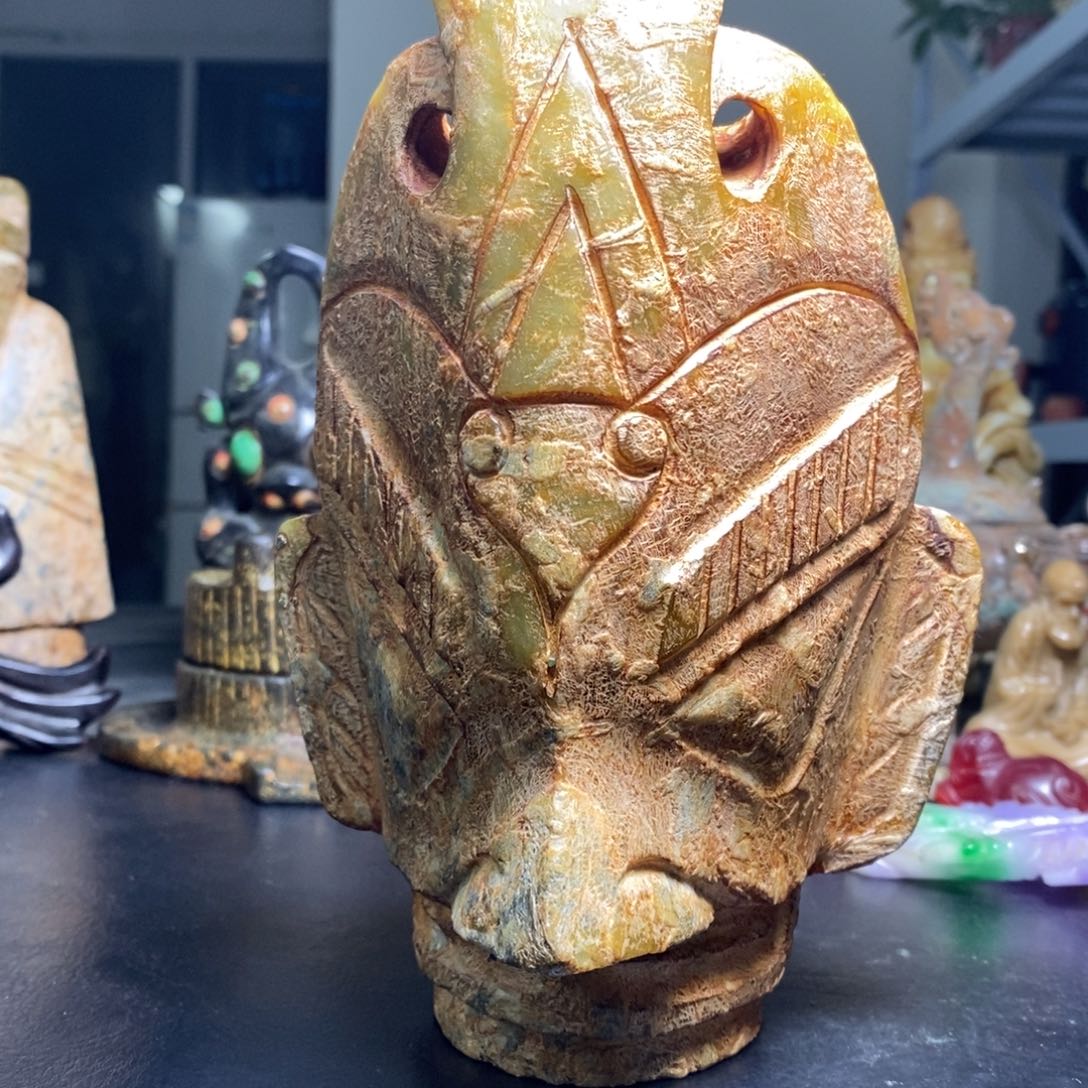 吊坠白玉菩提精品玉