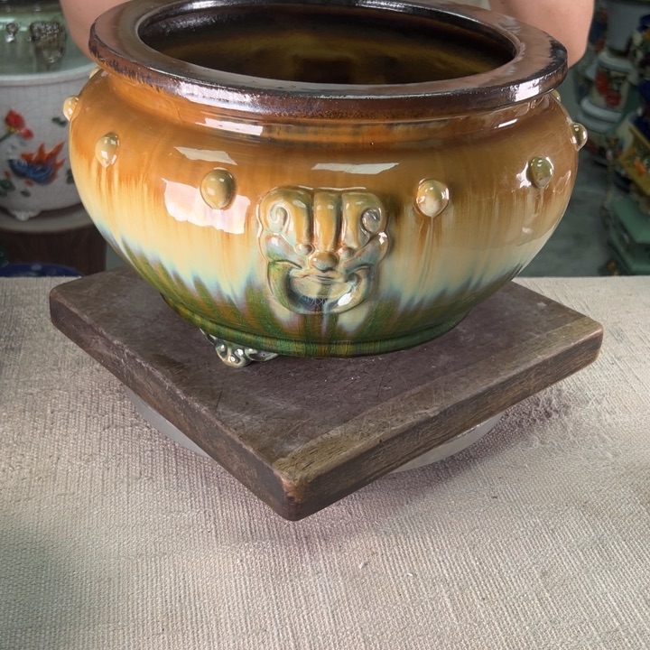 泳坤堂石湾盆微瑕