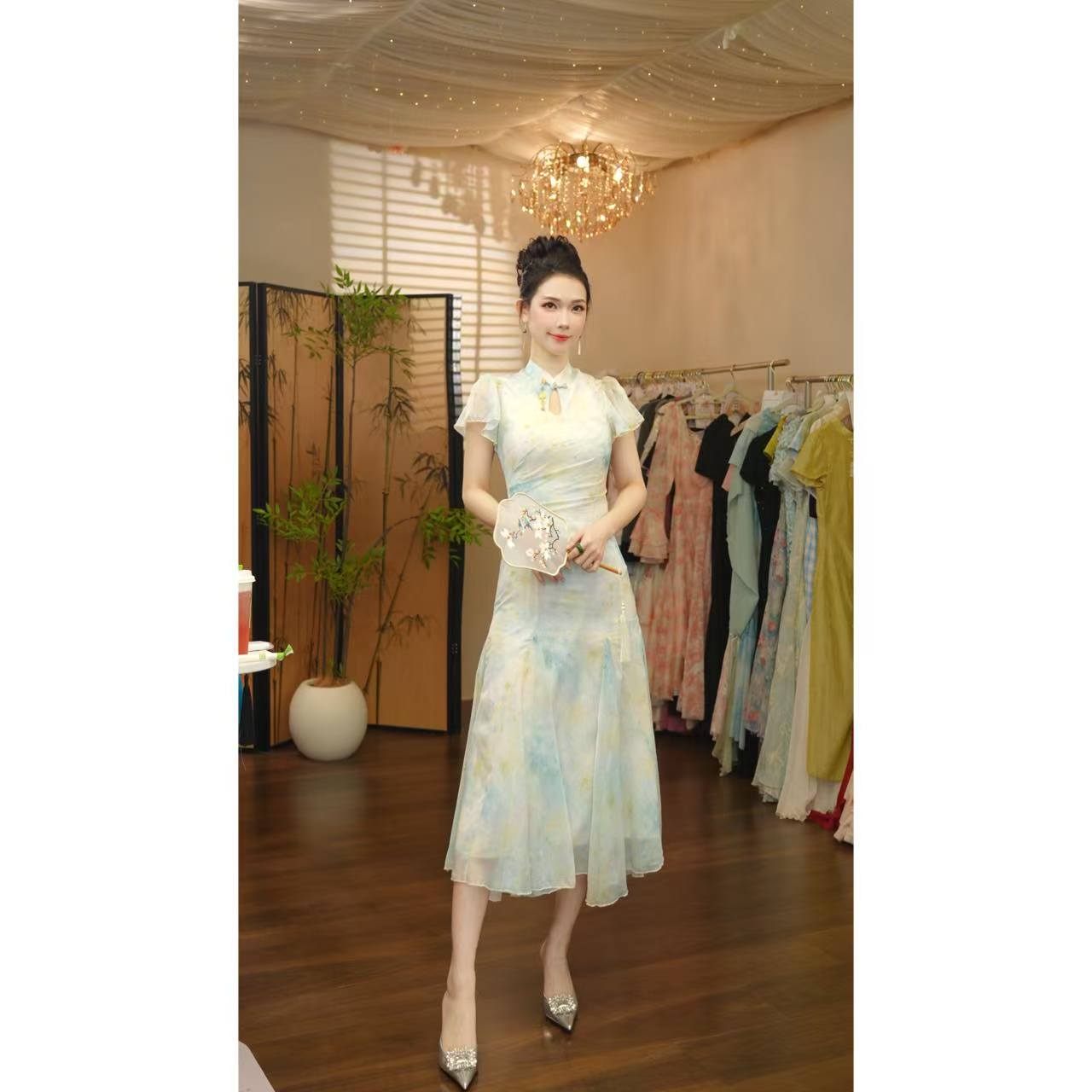 七姐原创-杏花梨云-1181 连衣裙（P152）