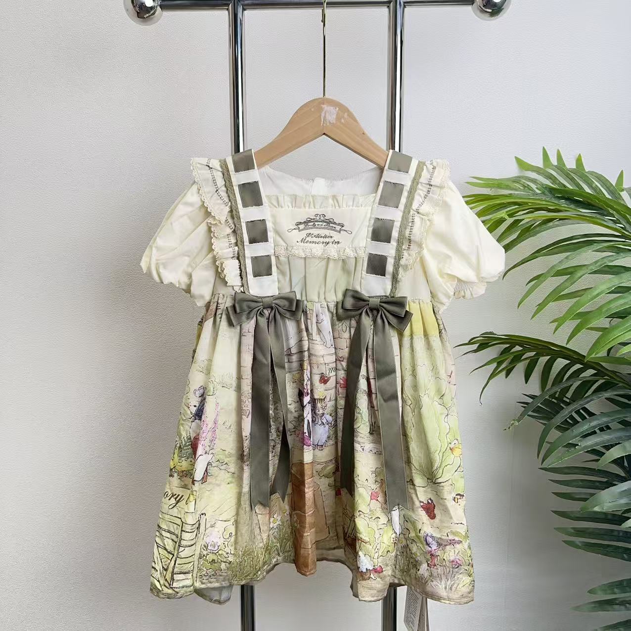 【1059】花色连衣裙B9-2