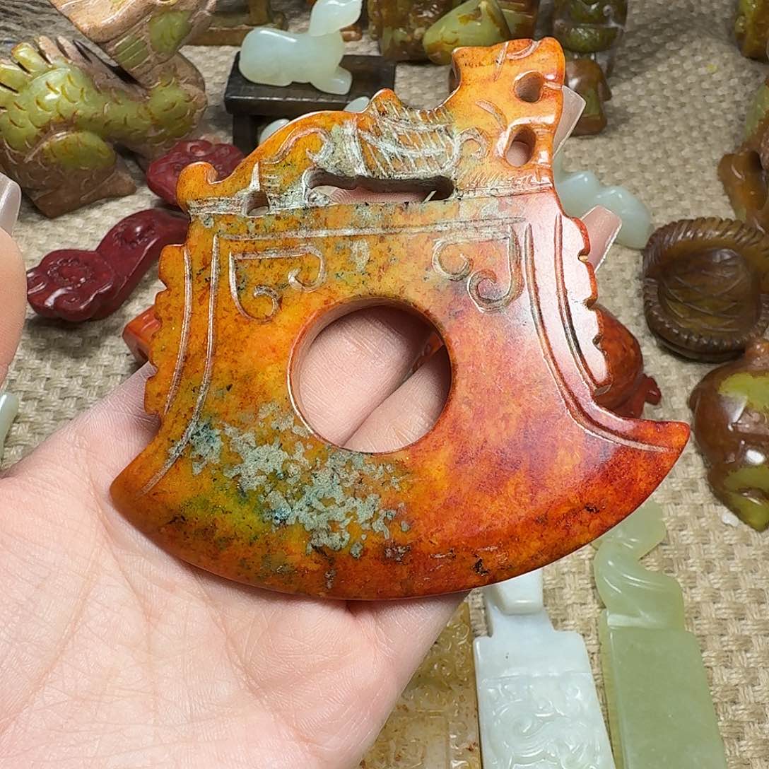 白玉菩提吊坠挂件