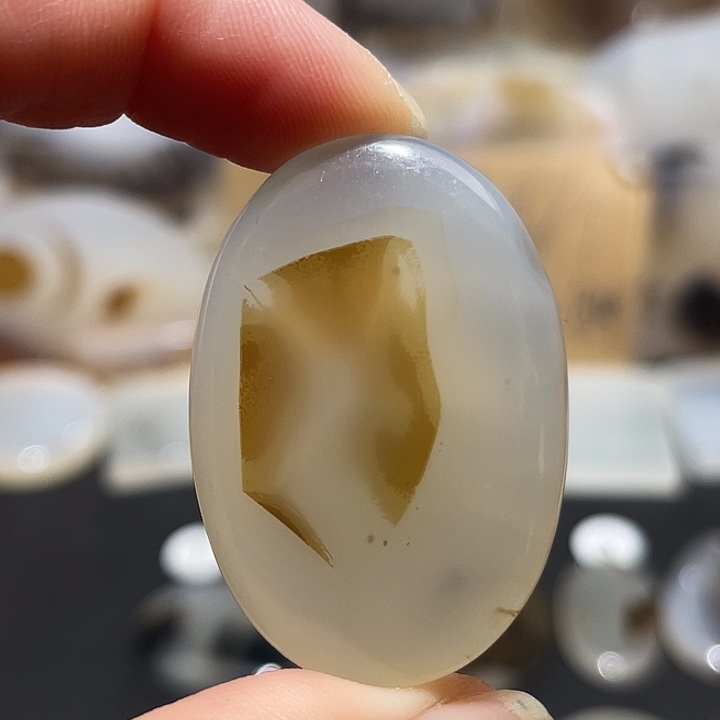 玛瑙/玉髓玉牌未镶嵌