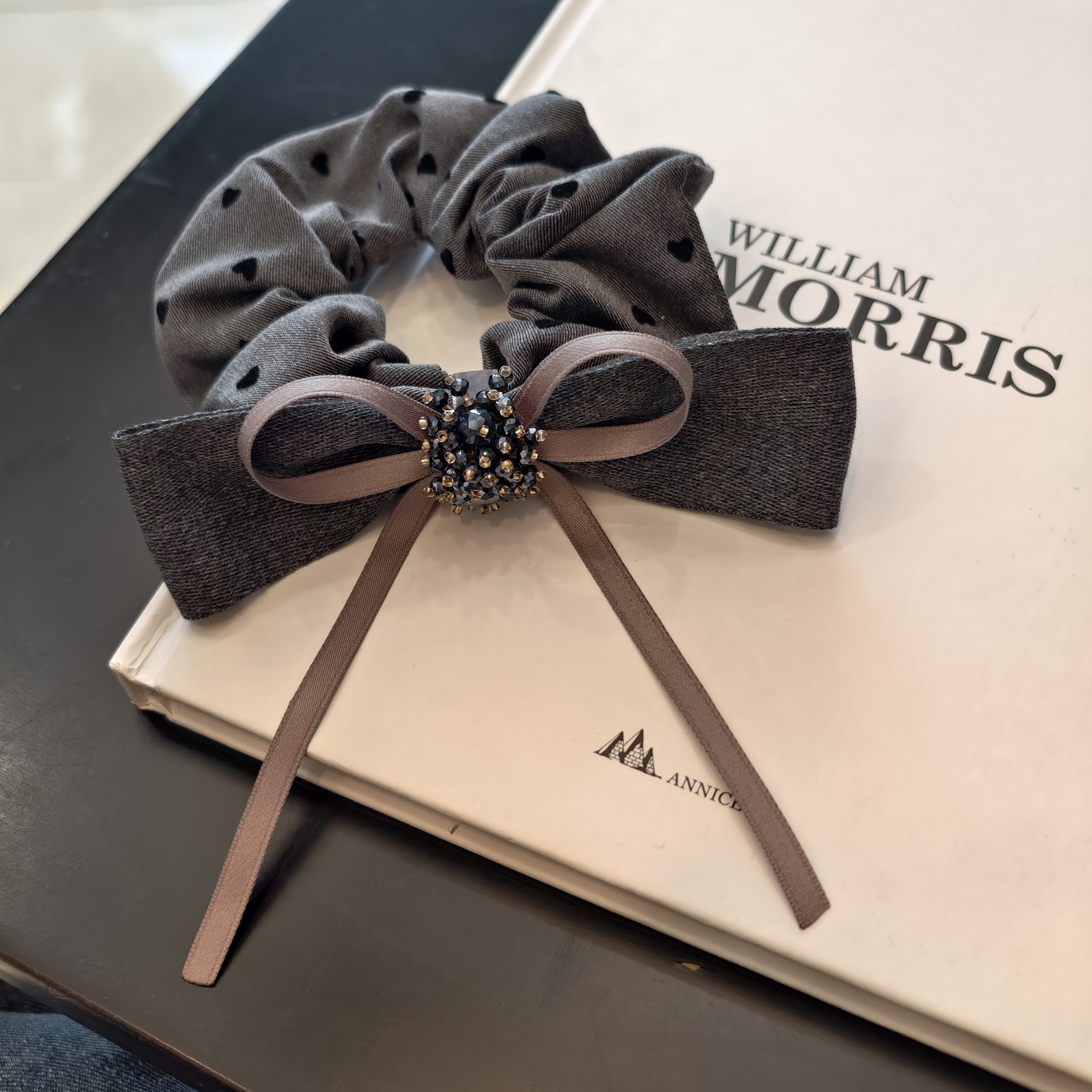 1364蝴蝶结肠圈发圈（手工微瑕介意勿拍）