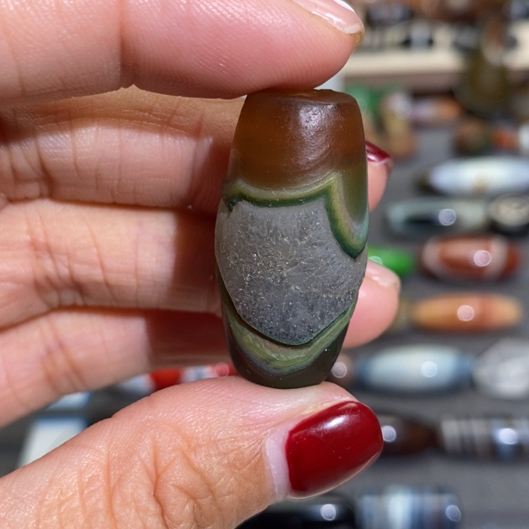 哈***麒玛瑙/玉髓合金手链