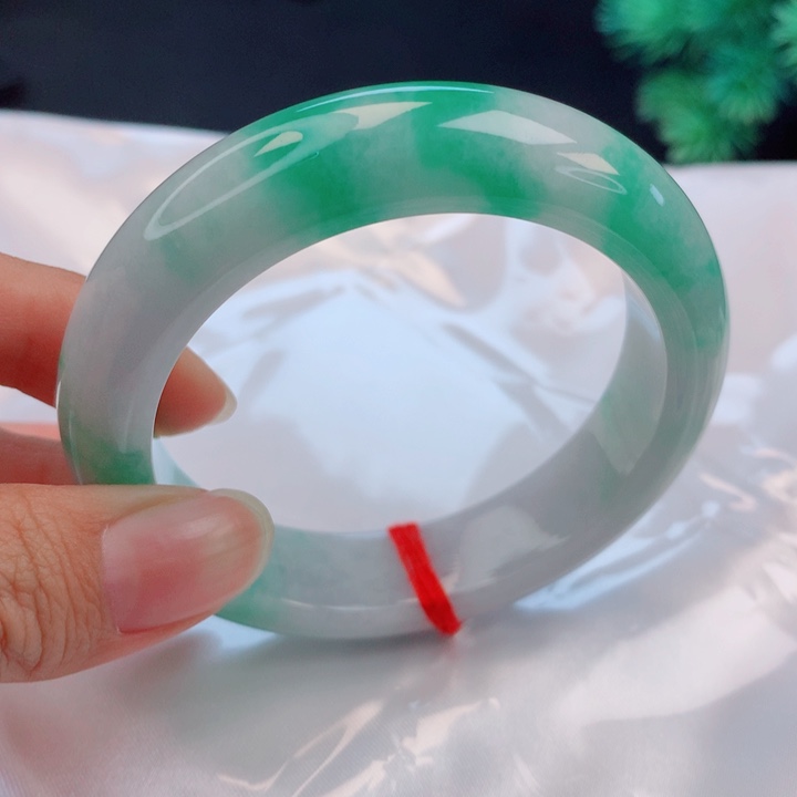 未镶嵌手镯翡翠53圈