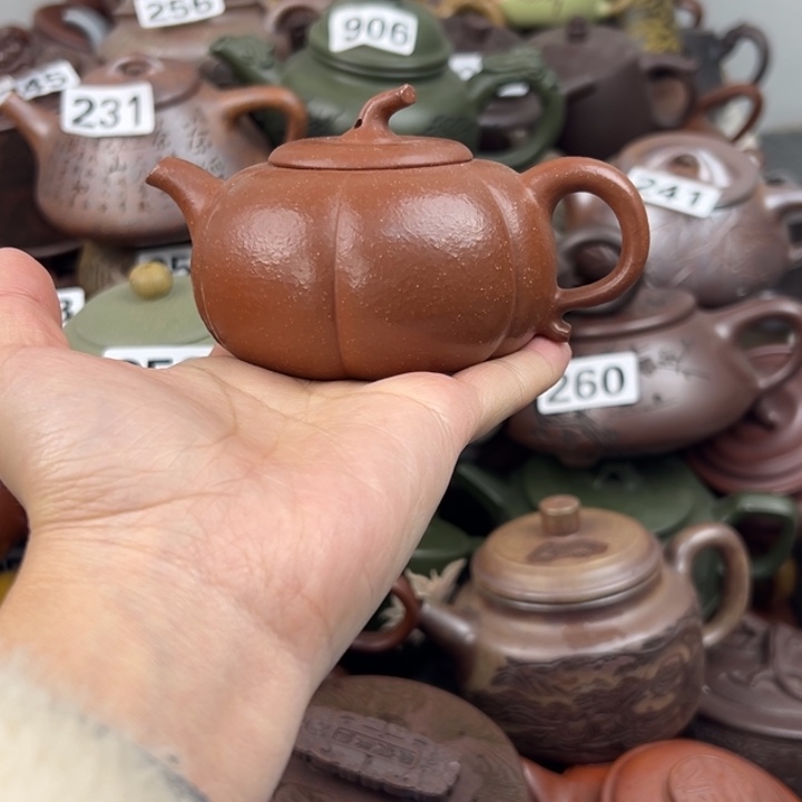 茶壶紫砂底部微裂