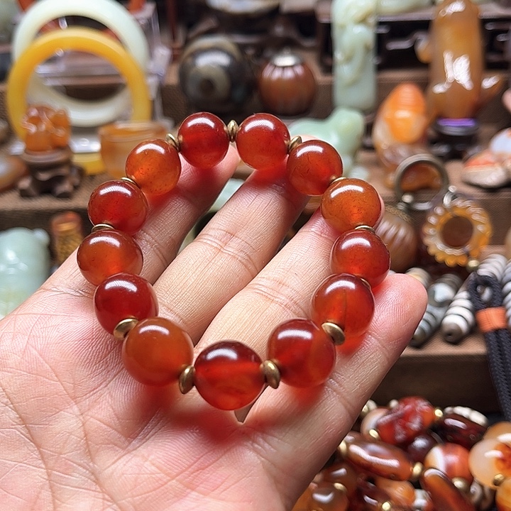 玛瑙/玉髓车挂未镶嵌