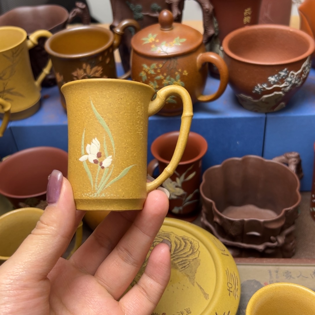 紫砂茶杯紫砂主人杯