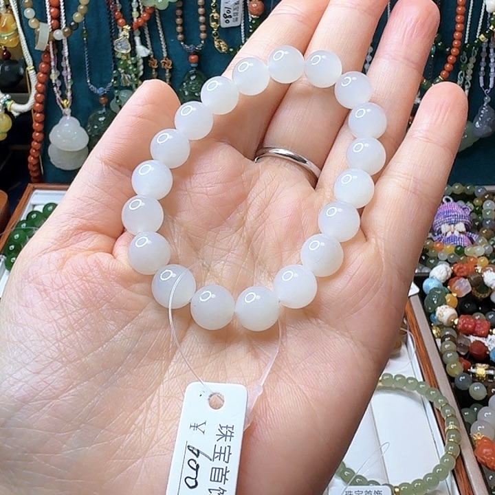 和田玉手链未镶嵌