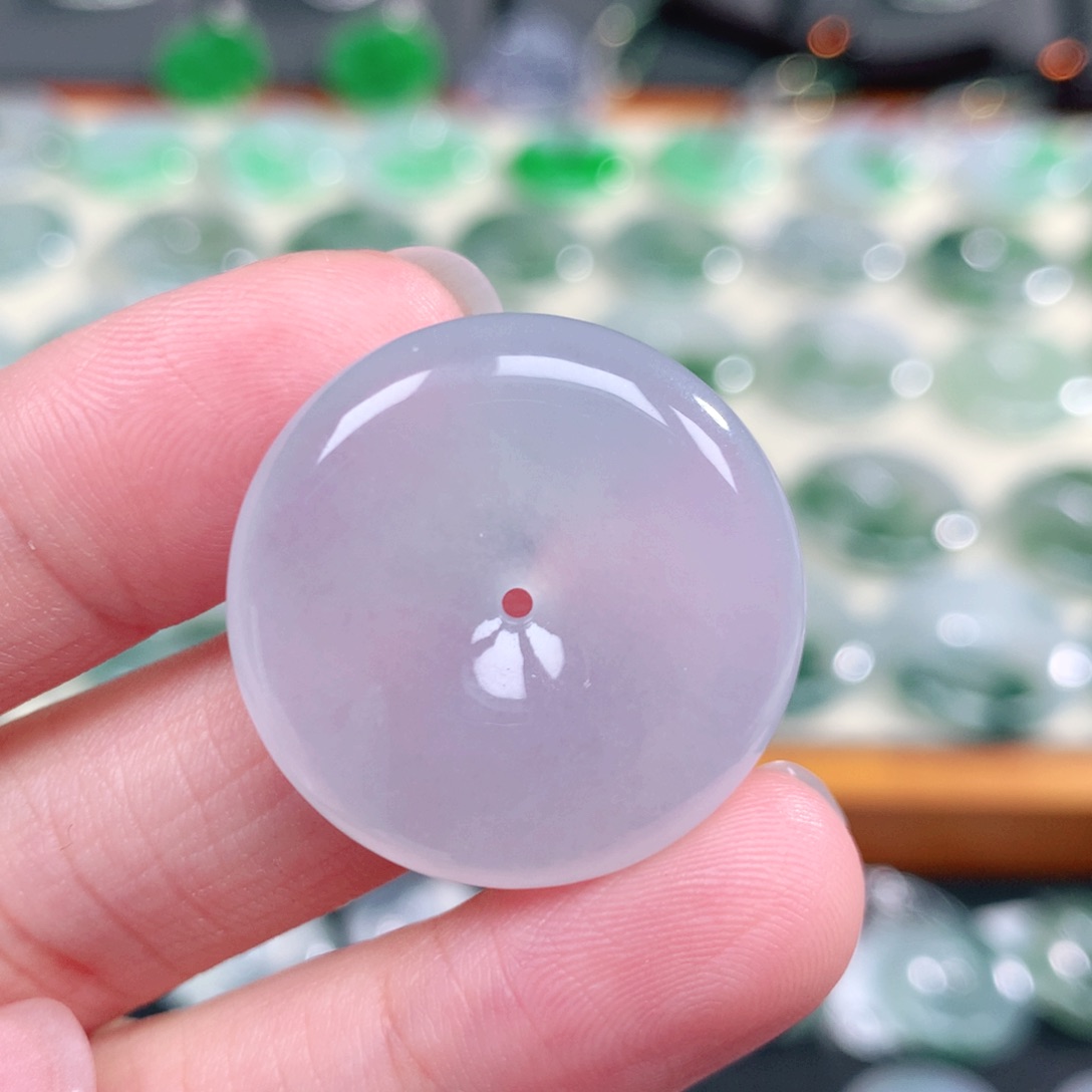 翡翠未镶嵌颈饰天然缅甸翡翠a货27-6.0