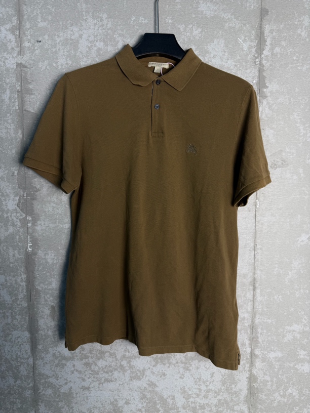 未使用 BURBERRY/博柏利 XL/burberry战马logo短袖Polo衫/09964